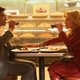 Kumail Nanjiani and Annaleigh Ashford in Welcome To Chippendales